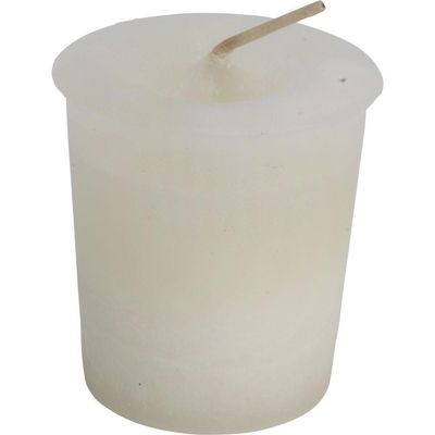 Astral Journey Herbal Reiki Charged Votive Candle - Cream, SKU KH-81521-D18, UPC 6016203942935