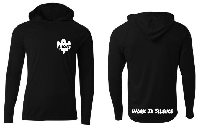 Ghost Cooling Performance Long Sleeve Hooded Tee
