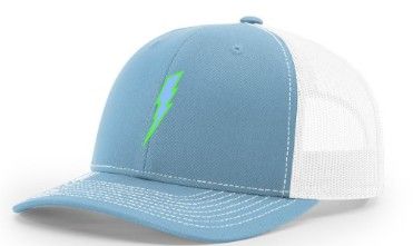 Light Blue w/ Bolt Trucker Hat