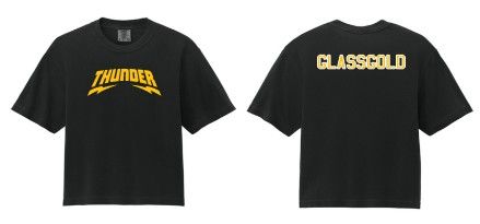 Thunder Women's Cotton Boxy Tee