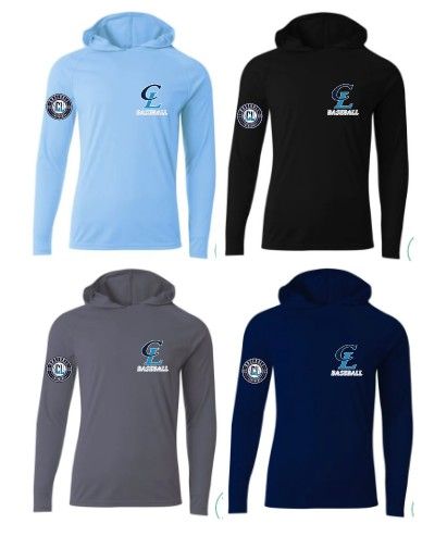 CL Long Sleeve Dri-Fit Hoodie w/Left Chest Logo