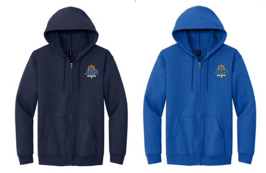 JMS Full Zip Hooded Sweatshirt