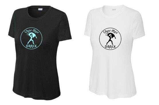 Char-Mar Women's Cut DriFit Tee w/ Circle Logo