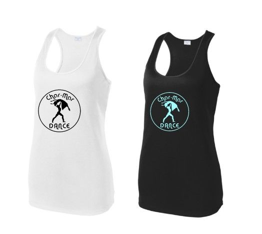 Char-Mar Women's DriFit Racerback Tank w/ Circle Logo