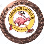 Flamingo Run For Rescues 5K Shirt