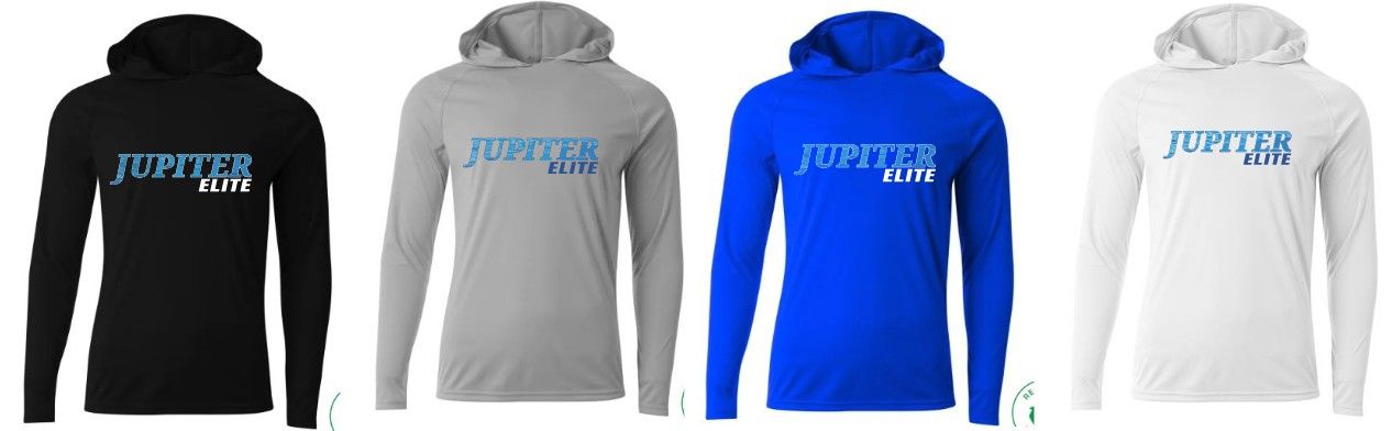 Jupiter Elite Long Sleeve Hooded Dry-Fit