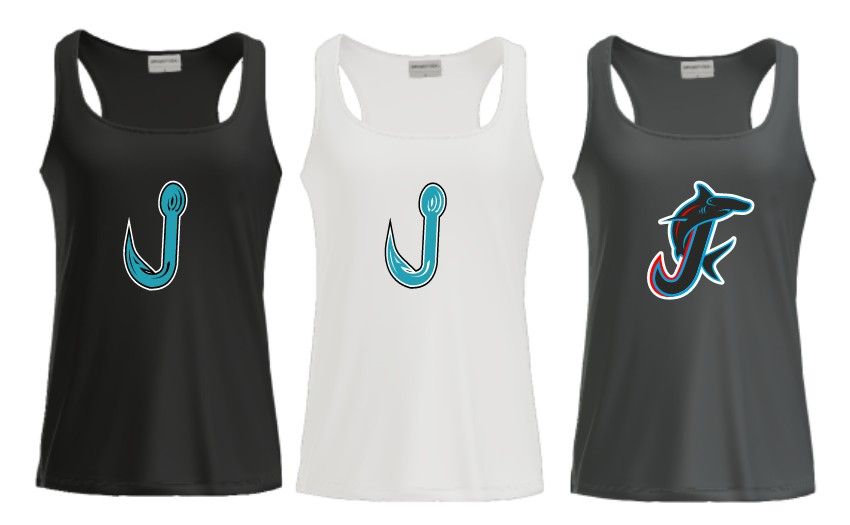 Women's Racerback Tank Full Front Logo