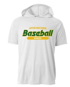 JHS Short Sleeved Hooded White JHS Short Sleeved Hooded White