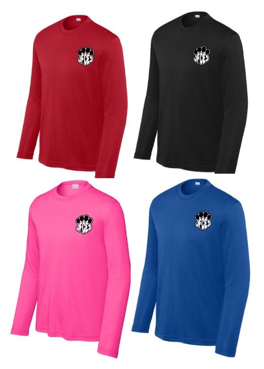 JFCES Long Sleeve Dri-Fit with Paw