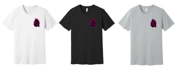 PTE BELLA+CANVAS® Unisex Jersey S/S Tee Pirate Ship Left Chest Logo