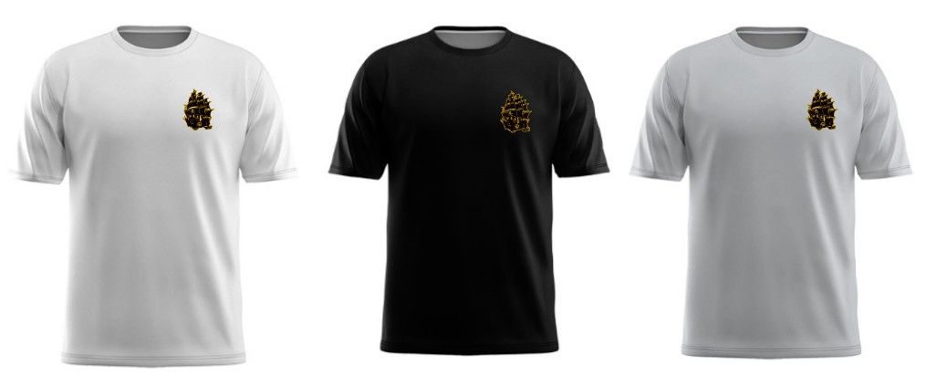 PTE DriFit Left Chest Pirate Ship Logo