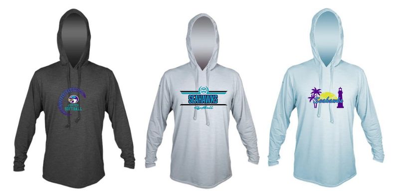 Anetik Breeze Tech Long Sleeved Hooded Sun Shirt