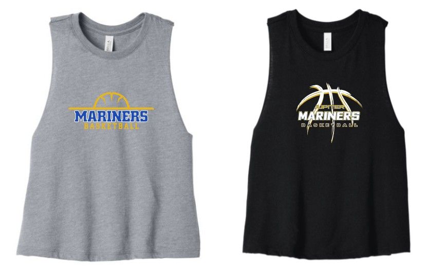 JMS Basketball Women’s Racerback Cropped Tank