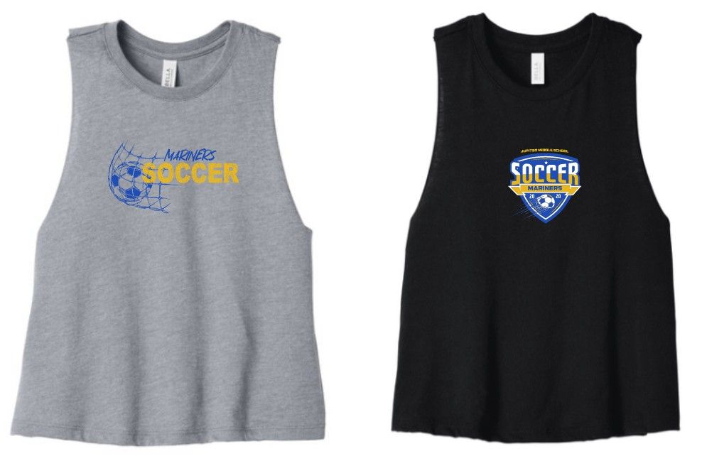 JMS Soccer Women's Racerback Cropped Tank