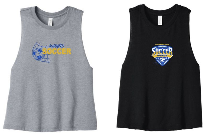 JMS Soccer Women's Racerback Cropped Tank