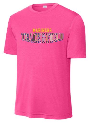 JMS Track Pink Performance T-Shirt JMS Track Pink Performance T-Shirt