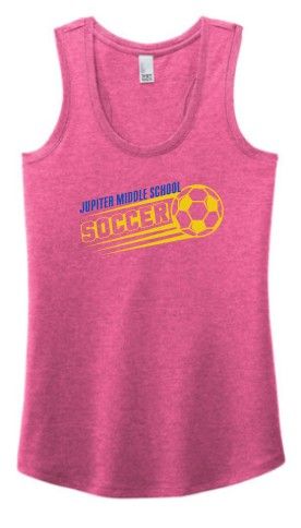 JMS Soccer Pink Tank