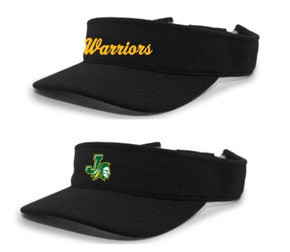 JHS Softball Black Embroidered Visor