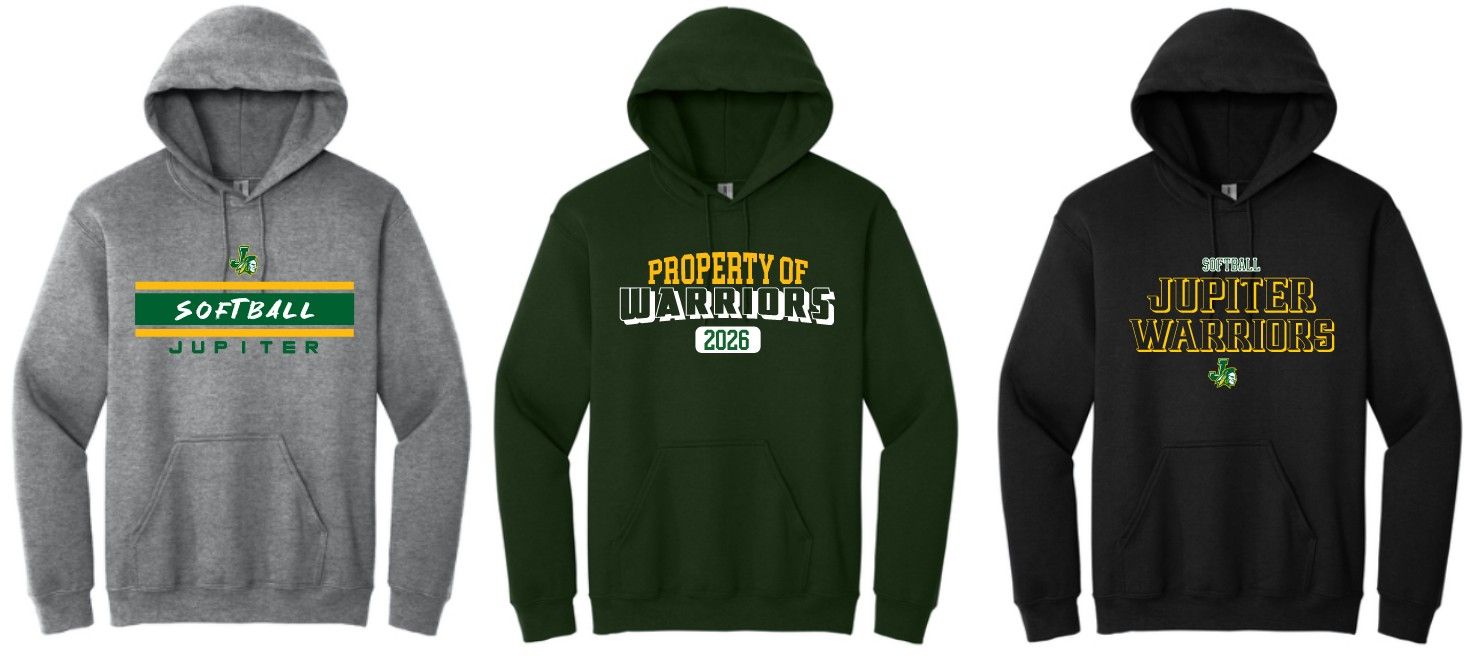 JHS Softball Hooded Sweatshirt