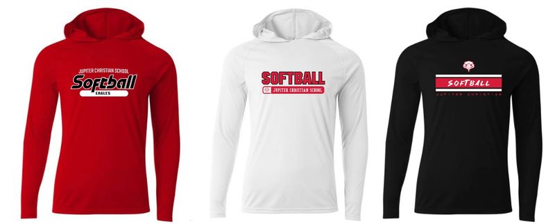 JCS Softball Long-Sleeve Dri-Fit Hoodie