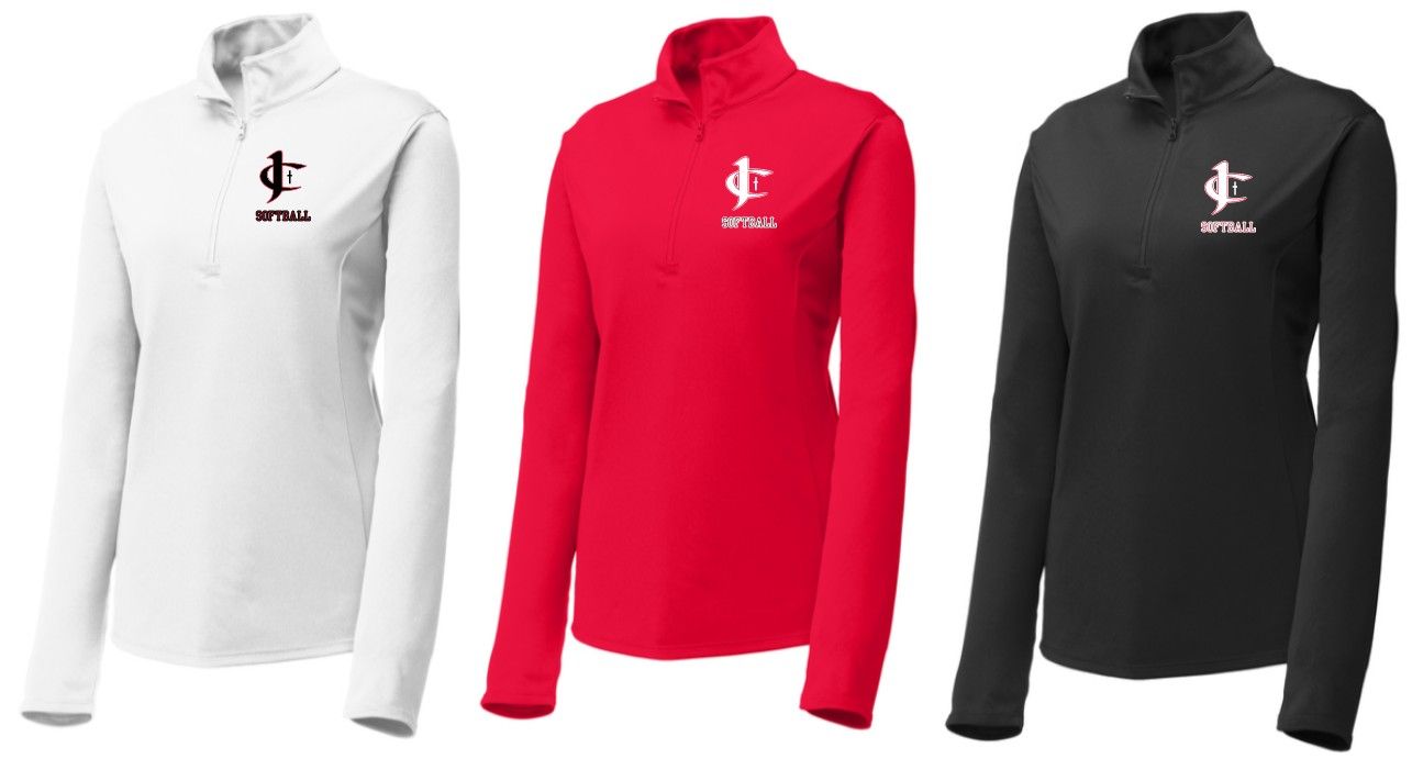JCS Softball Sport-Tek® Women's PosiCharge® Competitor™ 1/4-Zip Pullover