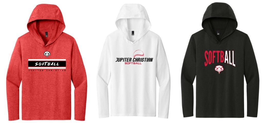 JCS Softball District® Perfect Tri® Long Sleeve Hoodie
