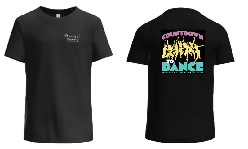 PAAJ Recital Shirt Youth BELLA+CANVAS® Jersey Short Sleeve Tee