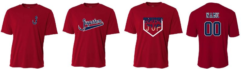 2026 All Star Red Fan Shirt DryFit 2026 All Star Red Fan Shirt DryFit