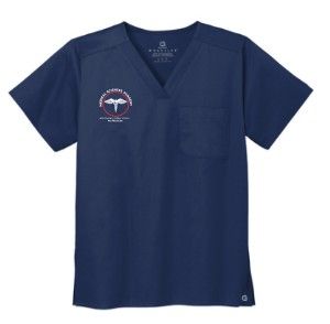 IMS WorkFlex Wink® Unisex Chest Pocket V-Neck Top