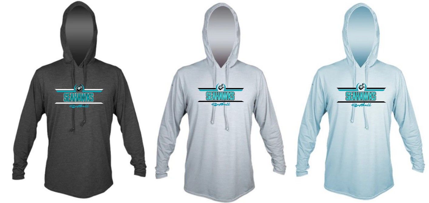 Mens Anetik Breeze Tech Long Sleeved Hooded Sun Shirt 2026 Logo