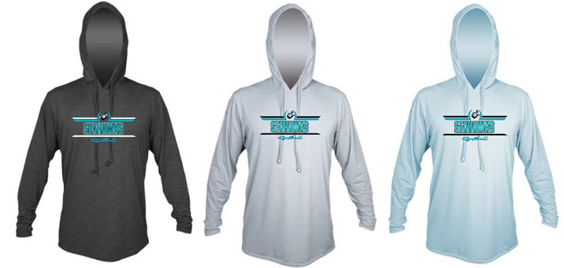 Mens Anetik Breeze Tech Long Sleeved Hooded Sun Shirt 2026 Logo