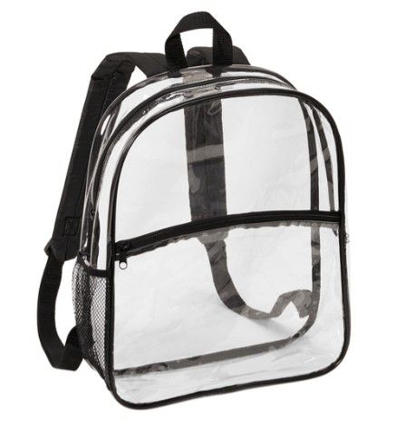 Clear Plastic Backpack