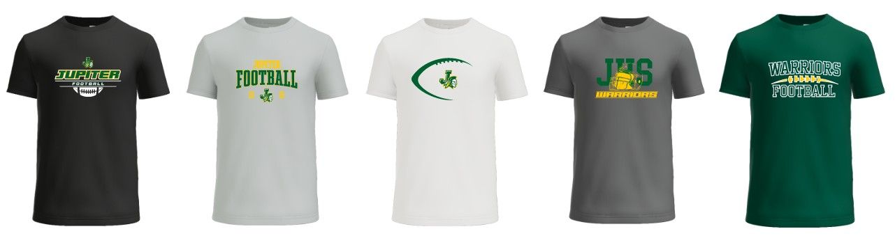 JHS Football Fan Cotton Shirt Bella + Canvas