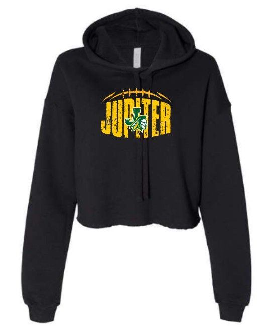 JHS Football Women's Bella + Canvas Cropped Hoodie
