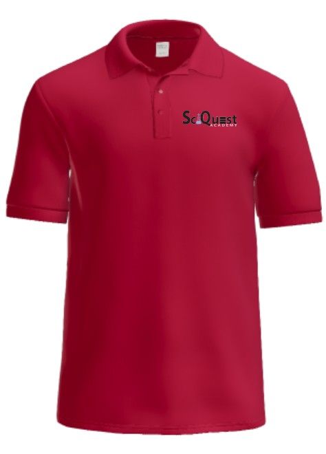 IMS Knit Embroidered SciQuest Academy Polo
