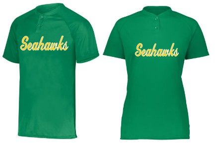 Seahawks JHS Colorways 2 Button w/ Personalization