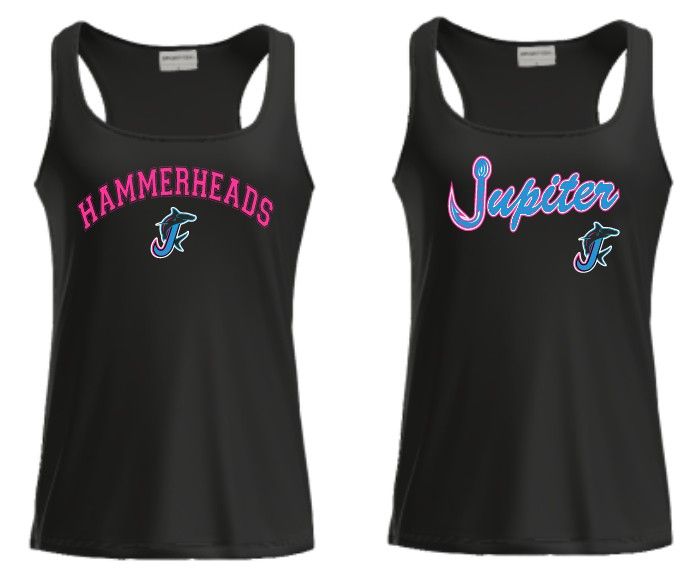 Hammerheads PALM TREE Sport Tek Women's PosiCharge Competitor Racerback Tank Hammerheads PALM TREE Sport Tek Women's PosiCharge Competitor Racerback Tank