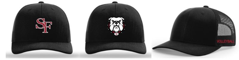 SF Volleyball Trucker Hat Black SF Volleyball Trucker Hat Black