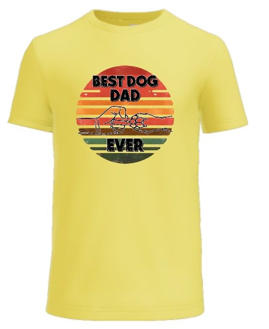 Best Dog Dad Shirt
