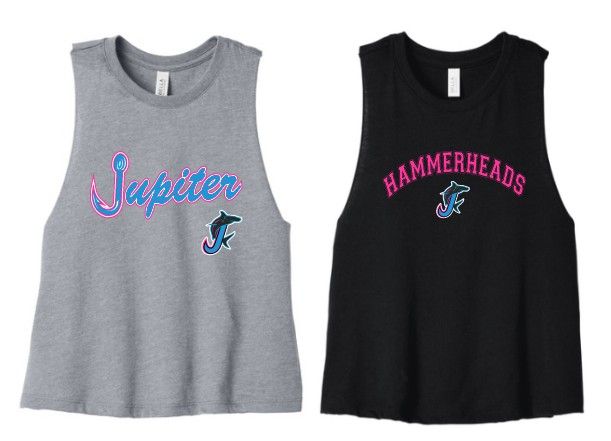11u Hammerhead BELLA+CANVAS Women’s Racerback Cropped Tank 11u Hammerhead BELLA+CANVAS Women’s Racerback Cropped Tank