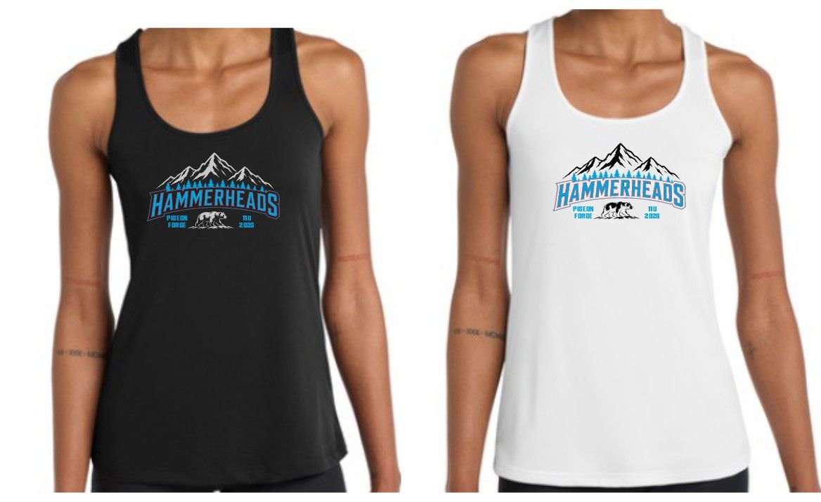 11u Pigeon Forge Women's PosiCharge Competitor Racerback Tank