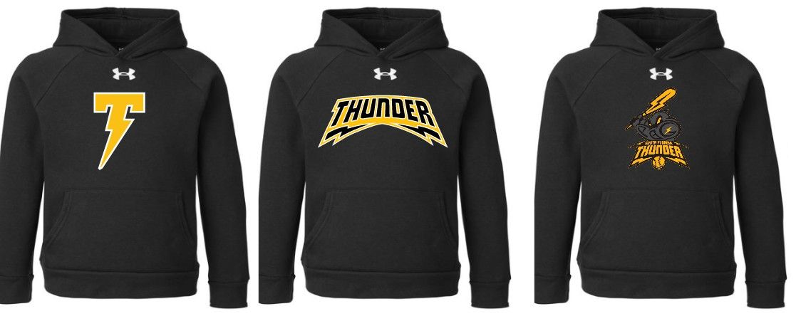 UA Youth Rival Hooded Sweatshirt