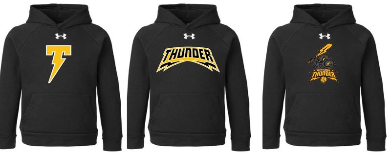 UA Youth Rival Hooded Sweatshirt