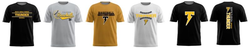Thunder Fan DriFit Fan Tee With Thunder Back