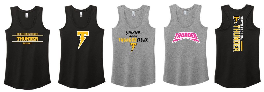 Thunder Fan Tank Women’s Perfect Tri Racerback Tank