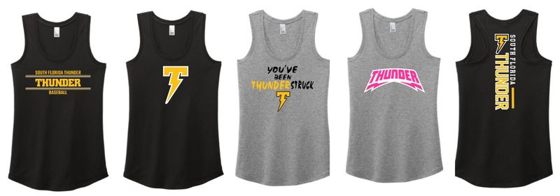 Thunder Fan Tank Women’s Perfect Tri Racerback Tank