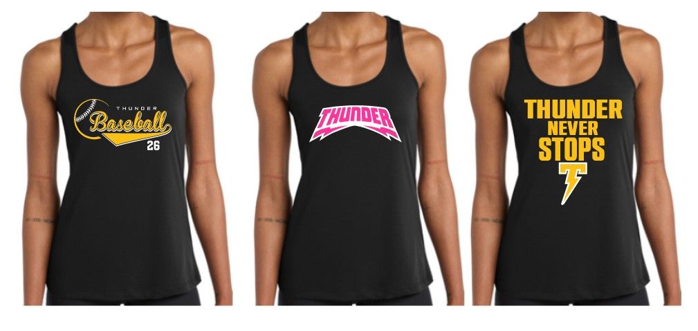 Thunder Fan Racerback Tank Dri-Fit Tank