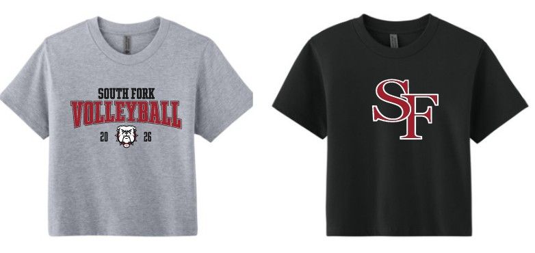 South Fork HS Volleyball Boxy Tee South Fork HS Volleyball Boxy Tee