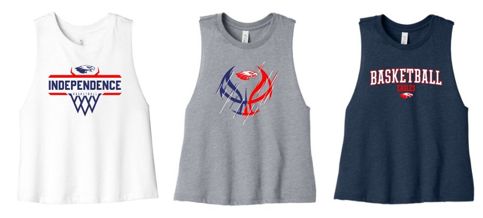 IMS Racerback Tank Bella & Canvas Women's Racerback Cropped Tank