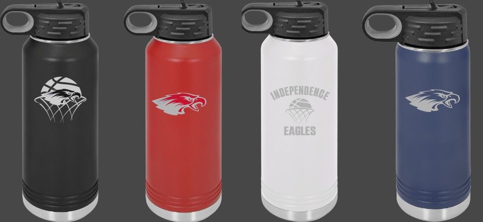 IMS Basketball 32oz Camel Water Bottle